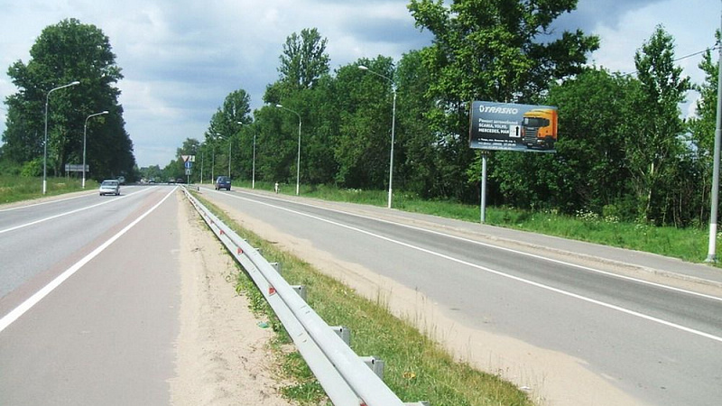Московское шоссе (новая развязка на окружную) - выезд
